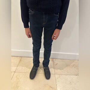 Jacadi Boys blue slim fit jeans size 10